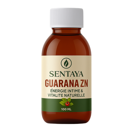 Guarana ZN Sentaya – élixir aphrodisiaque pour femmes et hommes. Stimule la libido, la vitalité et l’énergie sensorielle.