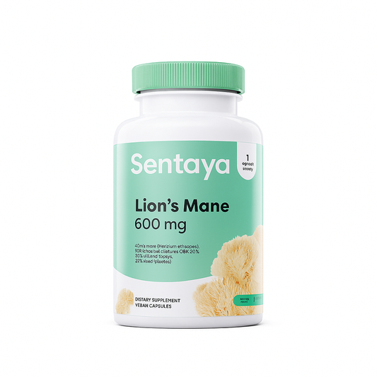 Lion’s Mane 600 mg – supplément naturel pour la concentration